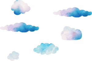 Watercolor Clouds