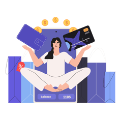 cartoon mobile payment