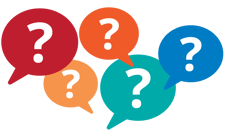 question bubbles