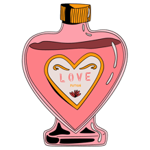 valentines day love potion