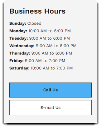 company hours booking site