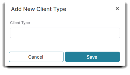 add a new client type