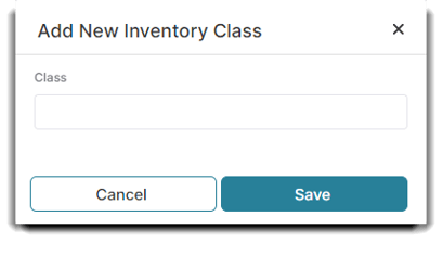 add inventory class