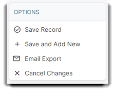dynamic client list add options