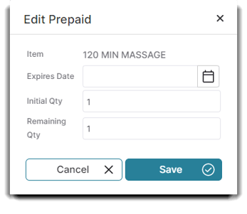 edit prepaid