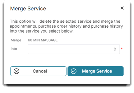 merge service popup