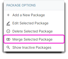 package options merge