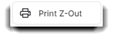 print z out button