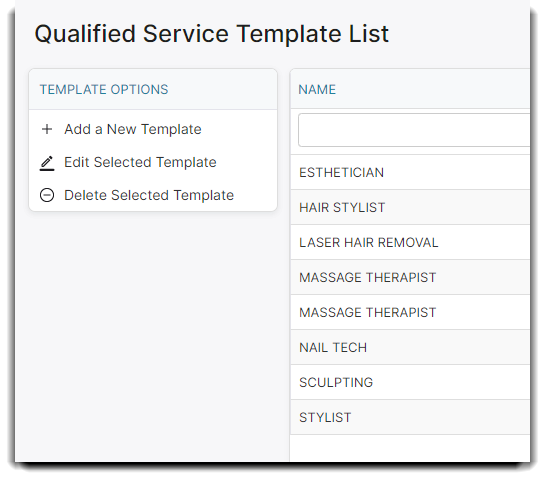 qualified list