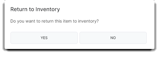 return to inventory button