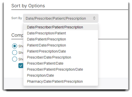 rx reports soft by options