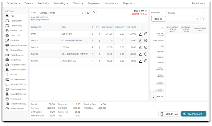 sales register