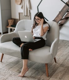 Woman on Laptop